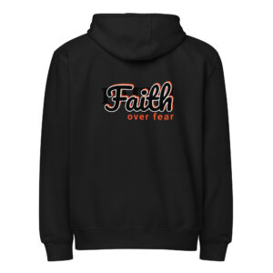 Premium unisex full zip hoodie