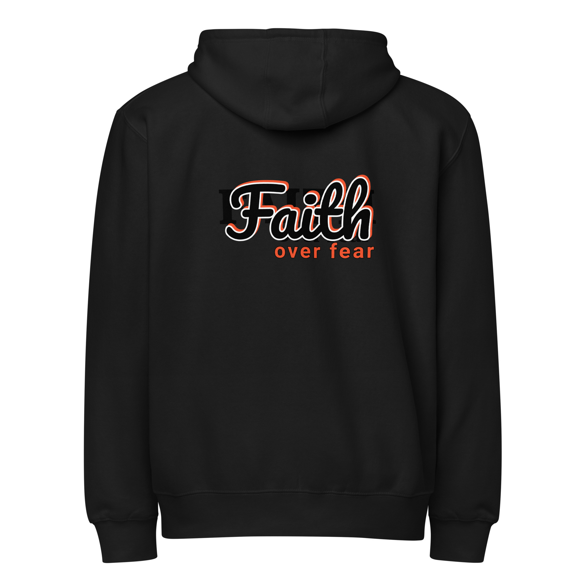 Premium unisex full zip hoodie