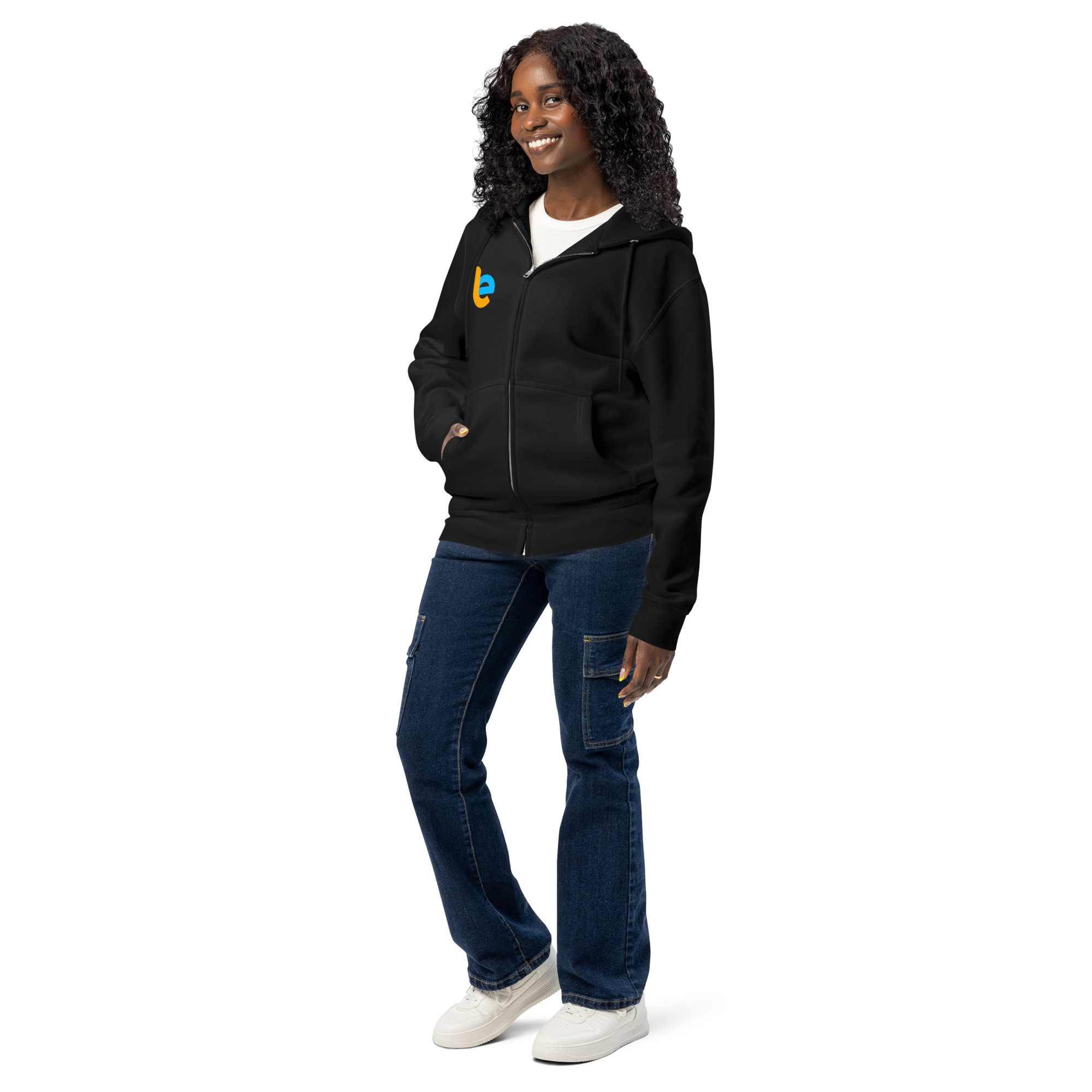 Premium unisex full zip hoodie - Image 14