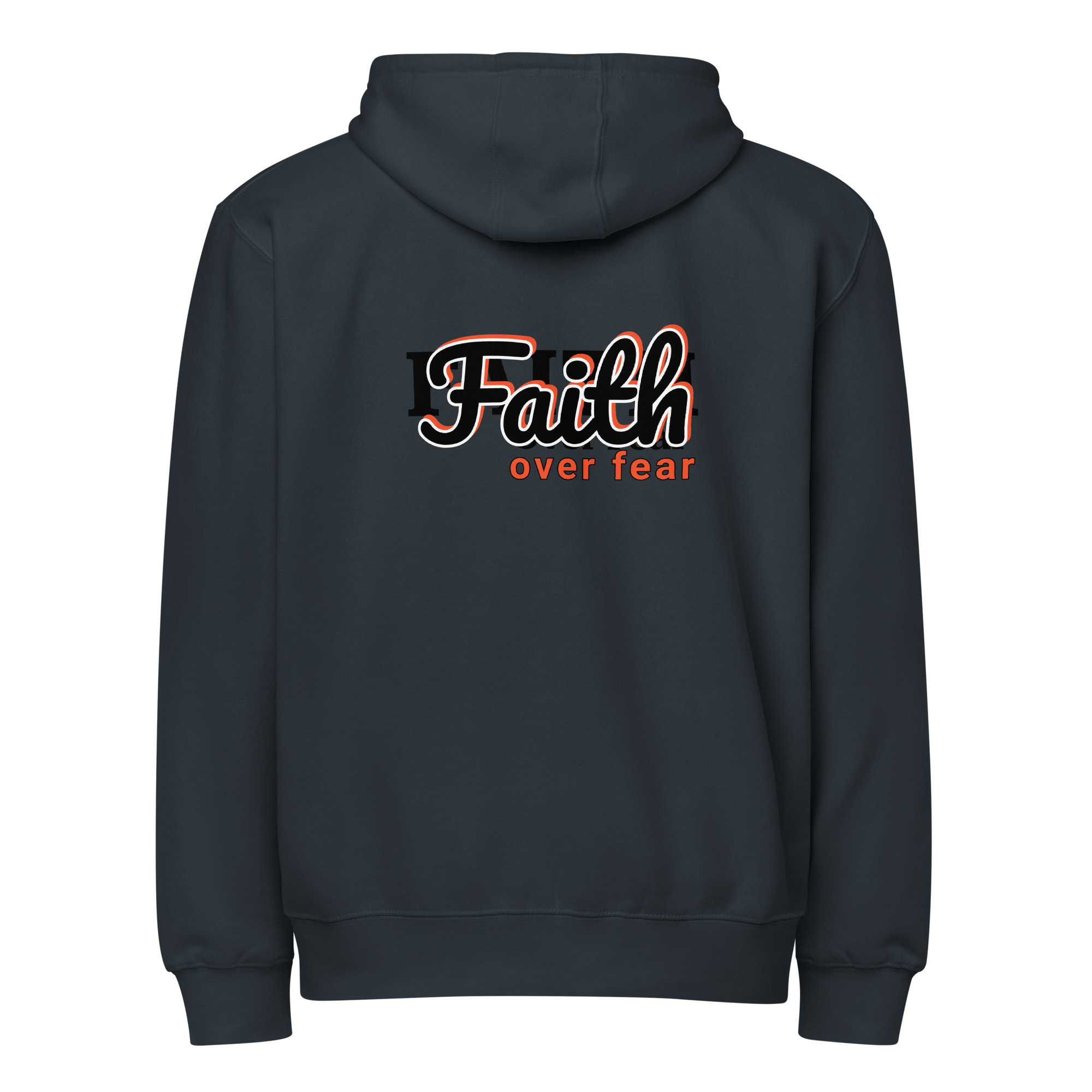 Premium unisex full zip hoodie - Image 4