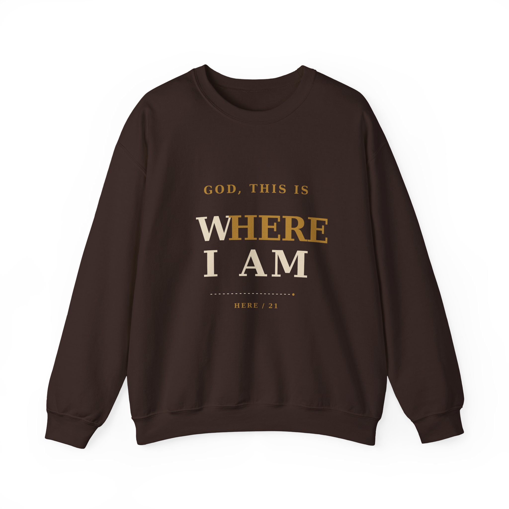 HERE21 WHOLE sweatshirt/Pullover